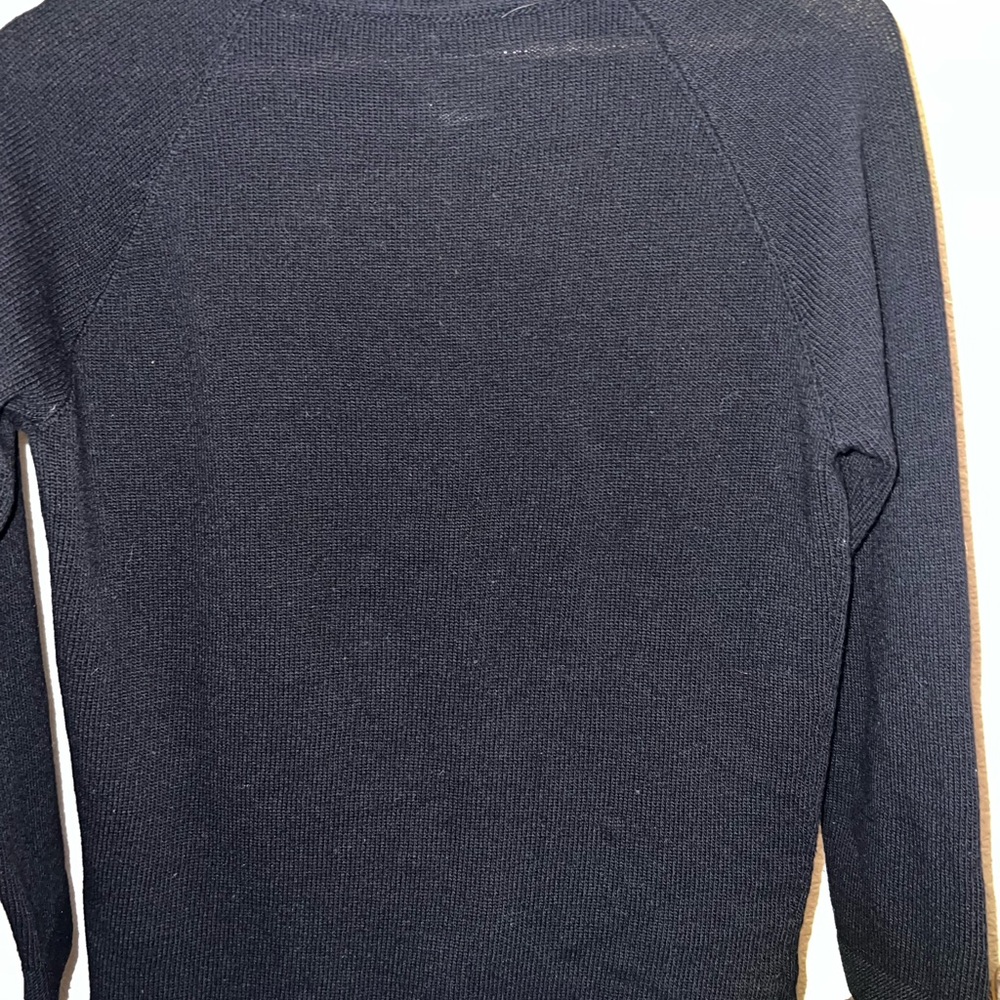 Barneys New York Sweater with Gray Diamond Front - Picture 4 of 5
